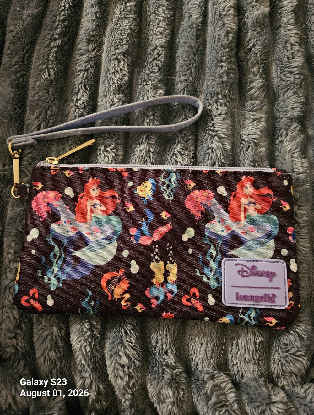 Disney Loungefly Little Mermaid Wristlet